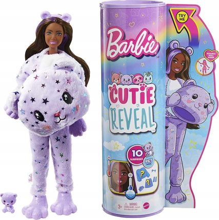 Barbie Cutie Reveal Lalka W Przebraniu Misia HJL57
