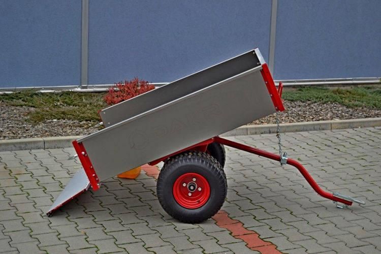 Przyczepa Dakr VD- 400 do ciągnika Panter FD-5 - zdjęcie 3 Przyczepa Dakr VD- 400 do ciągnika Panter FD-5