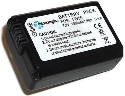 Fotoenergia Bateria Zamiennik NP-FW50 NPFW50 Do Sony