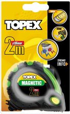 Zdjęcie Topex Miara zwijana stalowa 10m 27C340 - Przecław