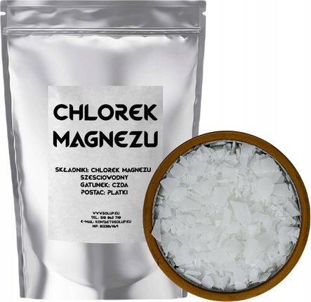 Solup Chlorek Magnezu Sześciowodny Czda Czysta Sól 1kg