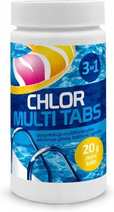 Gamix Chlor Mini Multi Tabs 1Kg 20G Wielofunkcyjne