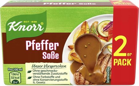 Knorr Sos Pieprzowy Pieprz Z Niemiec 2Pack
