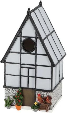 Esschert Design Domek Dla Ptaków W Kształcie Szklarni Wielokolorowe 442385