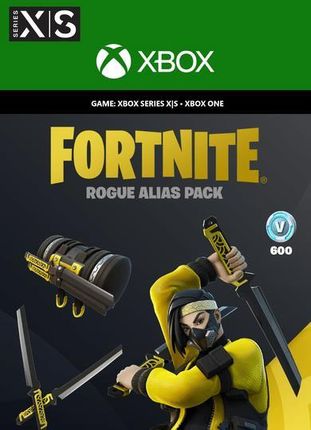 Fortnite Rogue Alias Pack + 600 V-Bucks (Xbox Series Key)