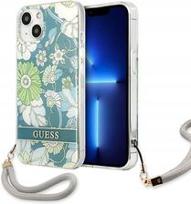 Guess Flower Strap etui obudowa Case do iPhone 13 (24d98589-ab16-4de1-8051-befe68004db3)