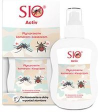 Zdjęcie ZIOŁOLEK Sio Activ Płyn przeciw komarom i kleszczom 100 ml - Nowogard