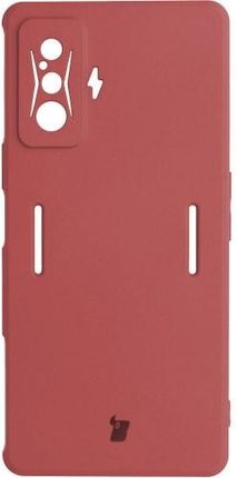 Etui Bizon Case Silicone Xiaomi Poco F4 GT, ciemny róż (40503)