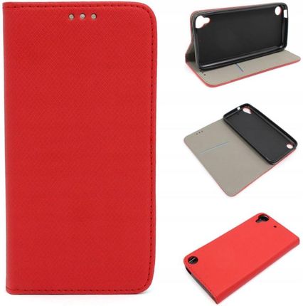 Etui Smart Magnet do HTC Desire 530 626 czerwony (12296330462)