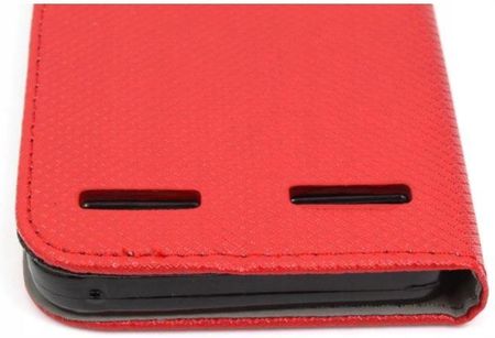 Etui Smart Magnet do Lenovo K5 a6020a40 czerwone (12296569537) - zdjęcie 2