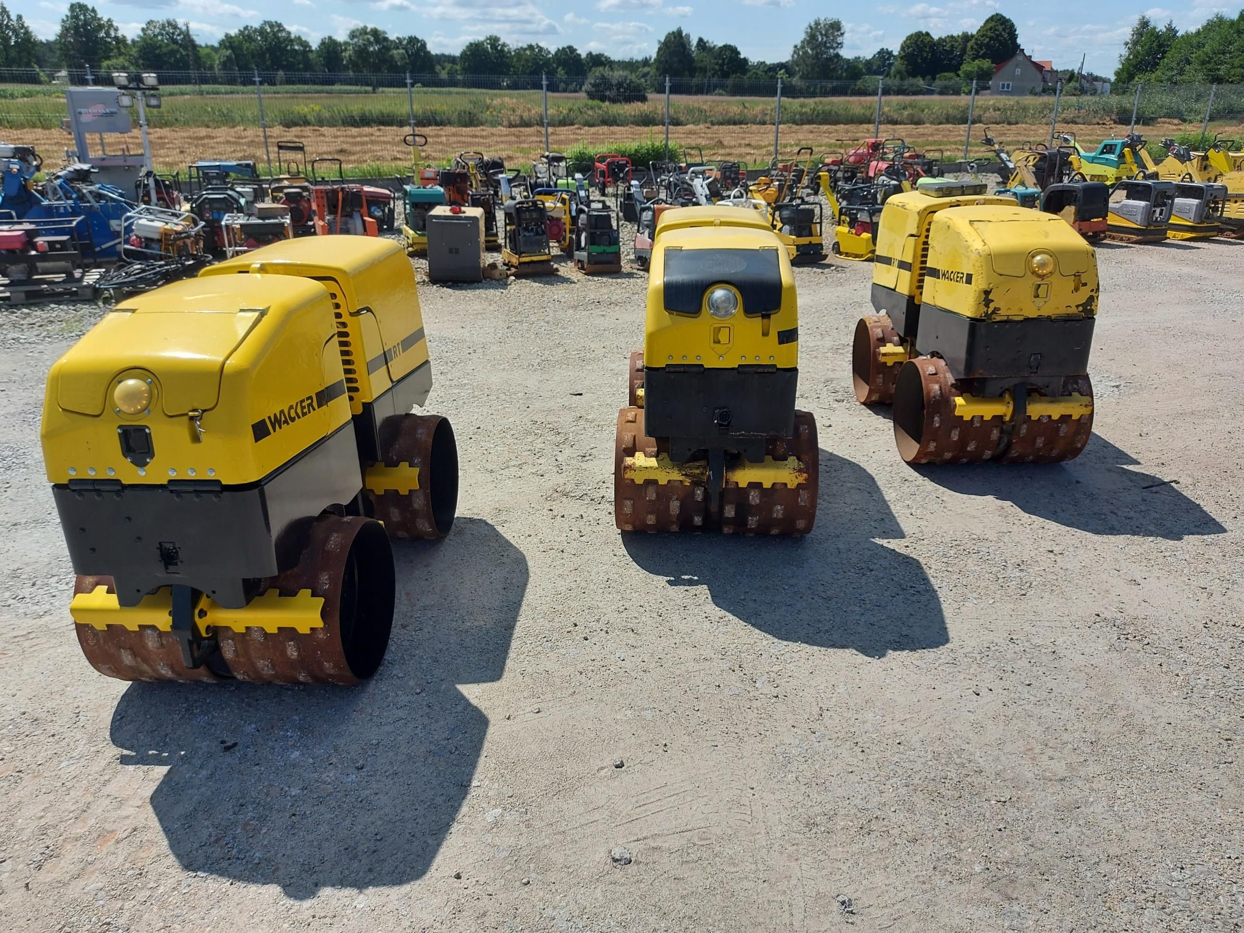 Walec Okołkowany WACKER RT / 1500kg 06r!, RT 82 SC - Opinie i ceny na ...