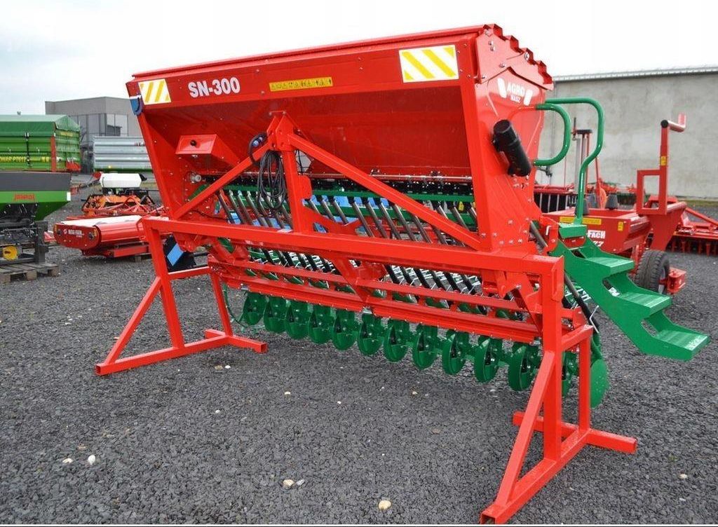 Siewnik zbożowy 2,5m 2,7m 3m SR300 SN300 Agro-Masz - zdjęcie 9 Siewnik zbożowy 2,5m 2,7m 3m SR300 SN300 Agro-Masz