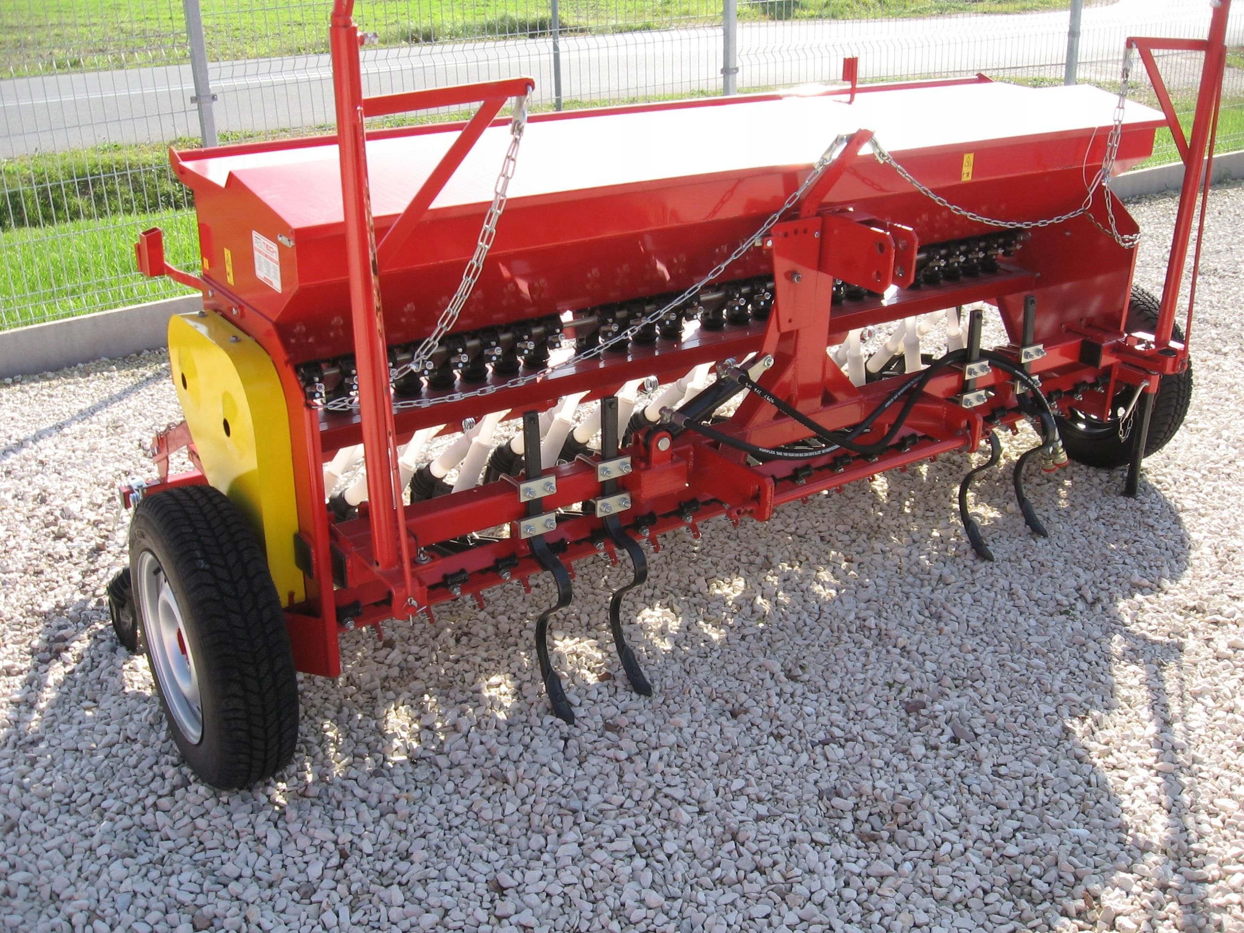Siewnik Zbożowy Mechaniczny Rzędowy MEPROZET S107 - zdjęcie 2 Siewnik Zbożowy Mechaniczny Rzędowy MEPROZET S107