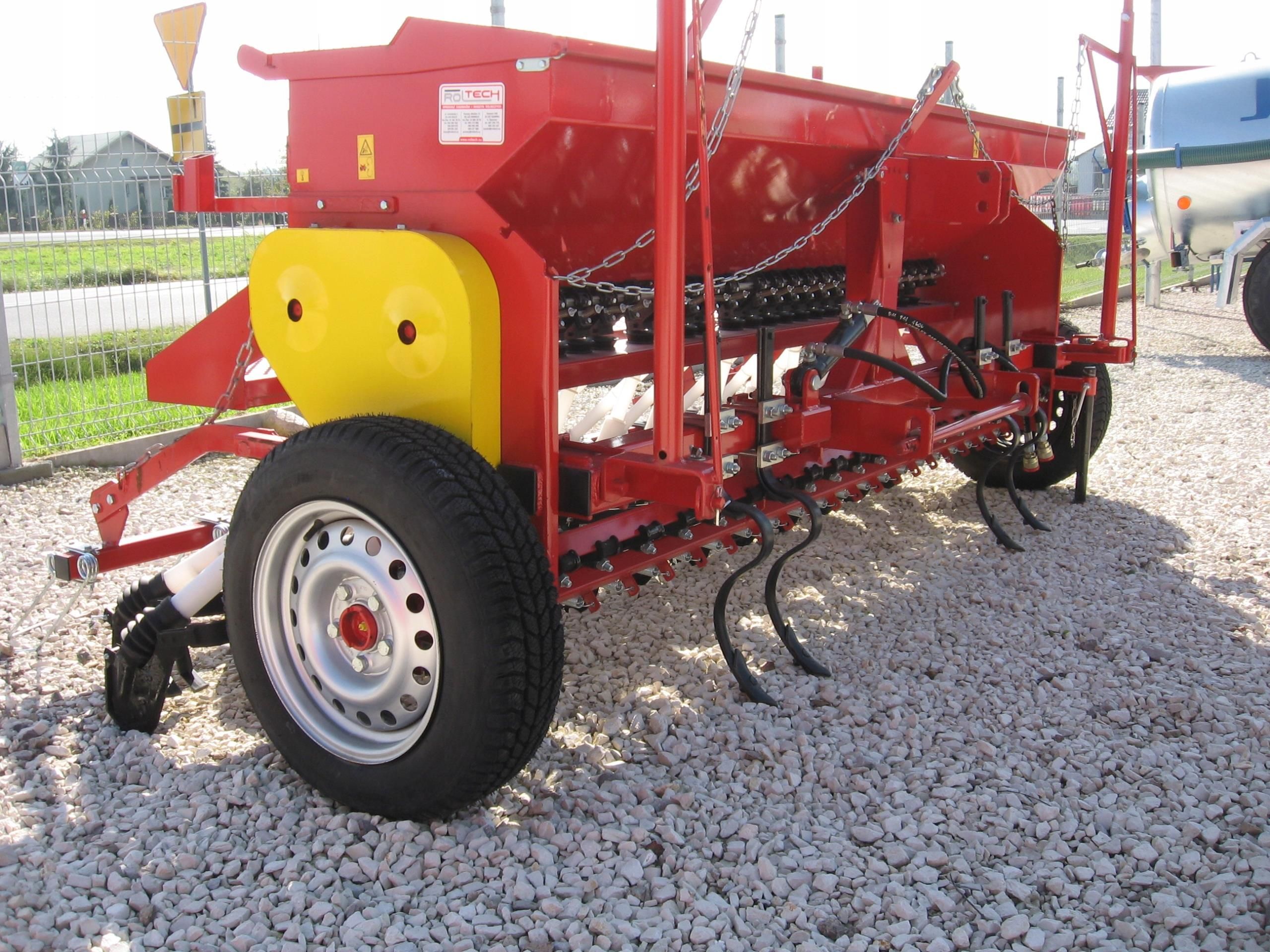 Siewnik Zbożowy Mechaniczny Rzędowy MEPROZET S107 - zdjęcie 6 Siewnik Zbożowy Mechaniczny Rzędowy MEPROZET S107