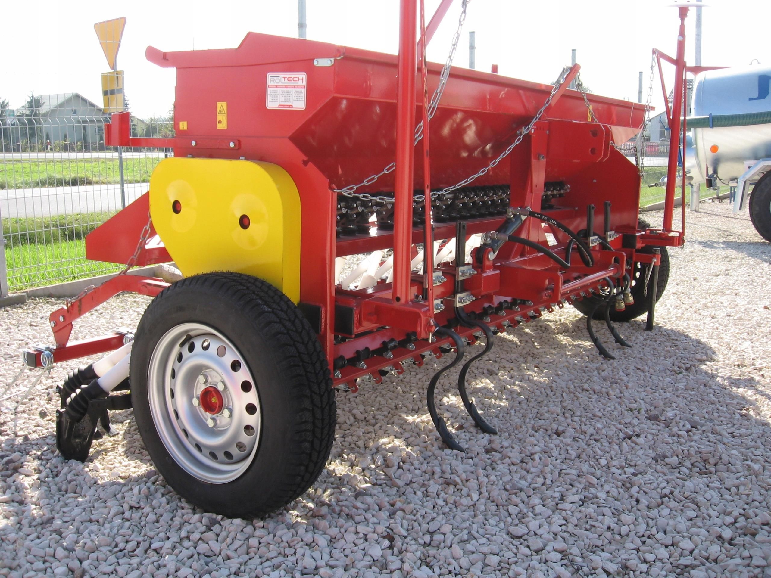 Siewnik Zbożowy Mechaniczny Rzędowy MEPROZET S107 - zdjęcie 8 Siewnik Zbożowy Mechaniczny Rzędowy MEPROZET S107