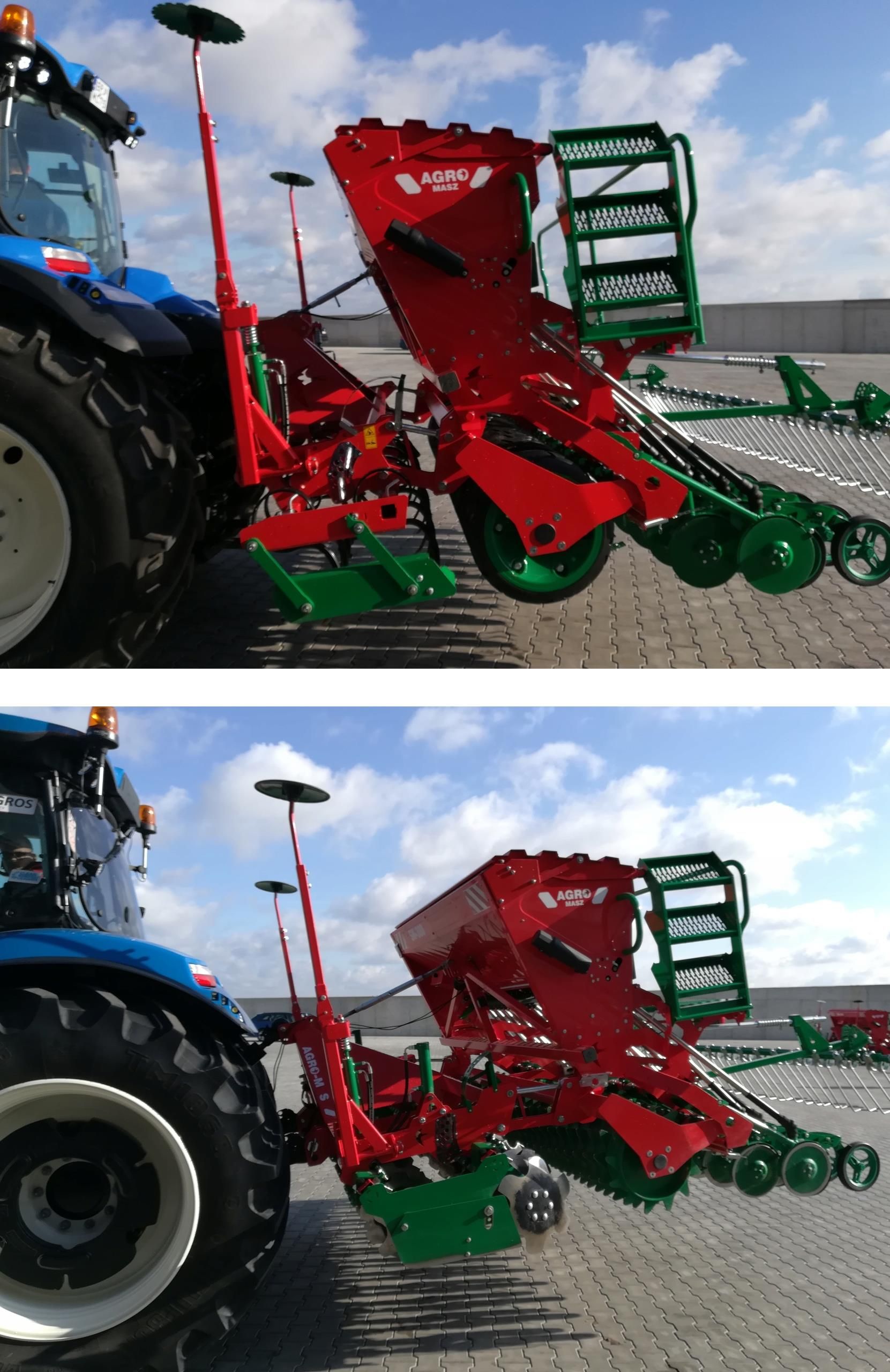 Siewnik Zbożowy 2,5m 2,7m 3m SR300 SN300 AGRO-MASZ - zdjęcie 6 Siewnik Zbożowy 2,5m 2,7m 3m SR300 SN300 AGRO-MASZ