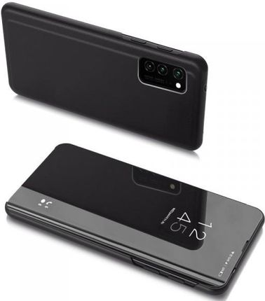 Clear View Case futerał etui z klapką Samsung Galaxy A32 4G czarny (1654382)