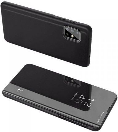 Clear View Case futerał etui z klapką Samsung Galaxy M31s czarny (1654408)