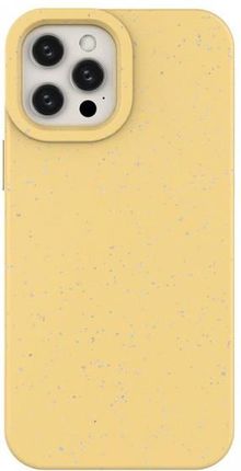 Eco Case etui do iPhone 12 Pro Max silikonowy pokrowiec obudowa do telefonu żółty (1655505)