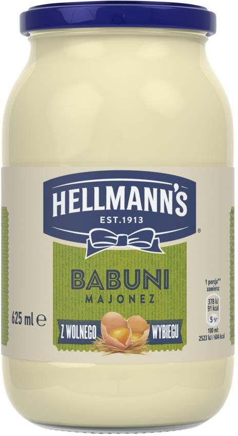 Hellmann'S Majonez Babuni 625ml