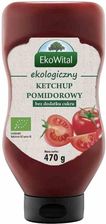 Zdjęcie Ekowital Ketchup Bez Dodatku Cukru Bio 470g - Pieńsk
