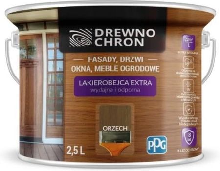 Drewnochron Lakierobejca Extra Orzech 2,5L