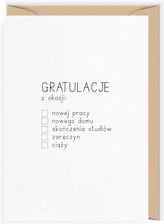 Zdjęcie Kartka z gratulacjami na różne okazje - Brodnica
