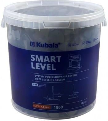 Kubala Smart Level Klipsy 1,5mm 800Szt. 1869 KU1869