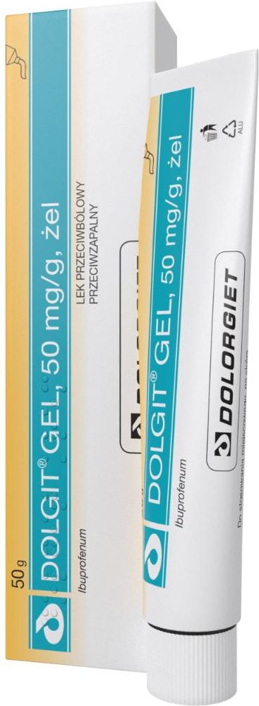 Dolorgiet Dolgit Gel, 50 mg/g, 50g - Opinie i ceny na Ceneo.pl