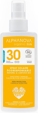 Alphanova Spray Przeciwsłoneczny Bio Spf30