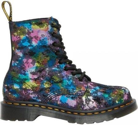 Buty Dr. Martens 1460 PASCAL RAINBOW SUEDE Black 27245001