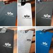 Alpha Industries T-shirt Basic Small Logo 188505 bluee lagoon
