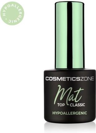 Cosmetics Zone Top hybrydowy hipoalergiczny Top Mat Classic - 7ml