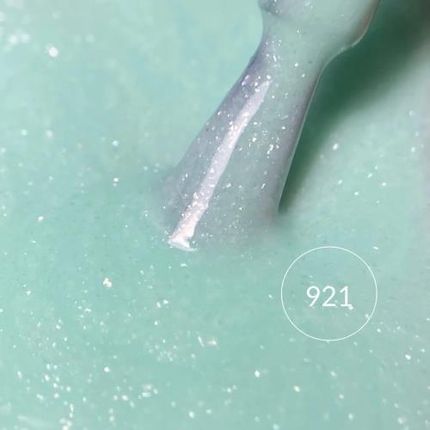 Cosmetics Zone Lakier hybrydowy miętowy z drobinkami 7ml – Mint Touch 921