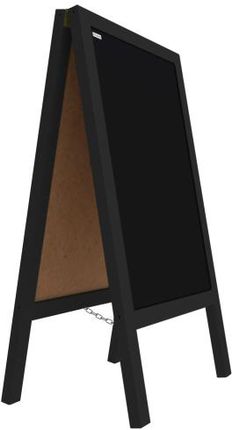Potykacz stojak kredowy CZARNY 100x60 cm stojak reklamowy