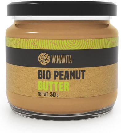 Vanavita Bio Peanut Butter 340g Gładki
