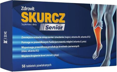 Zdrovit Skurcz Senior 56 tabletek