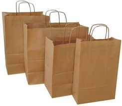 Zdjęcie Torba Papierowa 240X100X320 Biała (6093) - Tyszowce