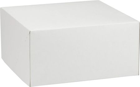 Pudełko Na Tort Ciasto Karton Białe 22X22X11 5Szt.