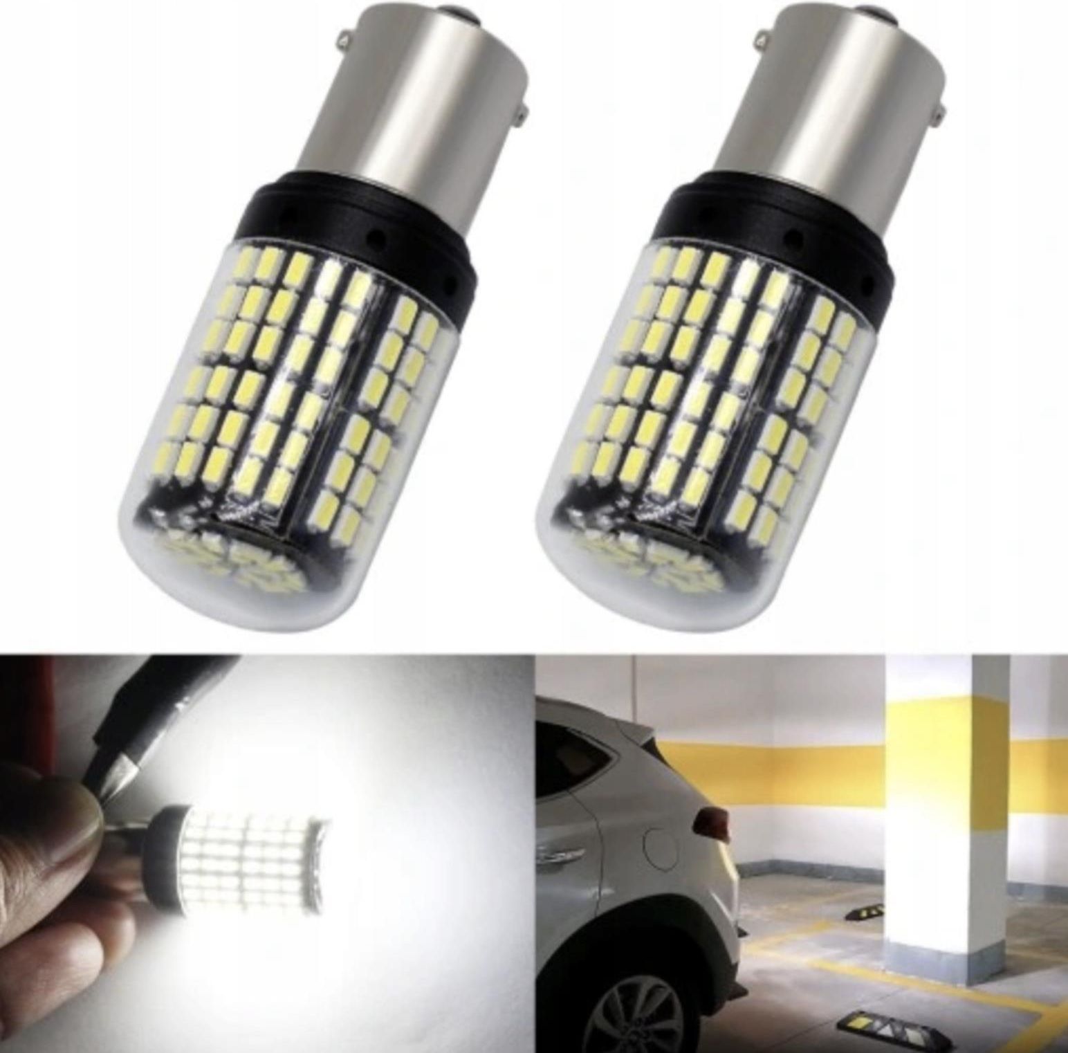 P21W Żarówka 144 LED SMD 3014 CANBUS CAN BUS ba15s BA15S-144SMD-3014-kpl za  49 zł z Warszawa -  - (7774013008)