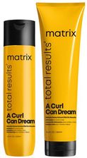Matrix Total Results A Curl Can Dream Zestaw Do Włosów Kręconych I Falowanych | Szampon 300Ml Maska 280Ml
