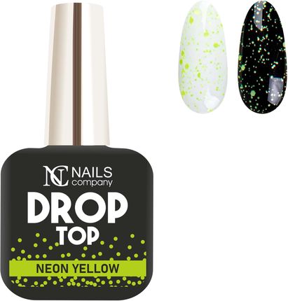 Nails Company Drop Top Neon Yellow 11 Ml