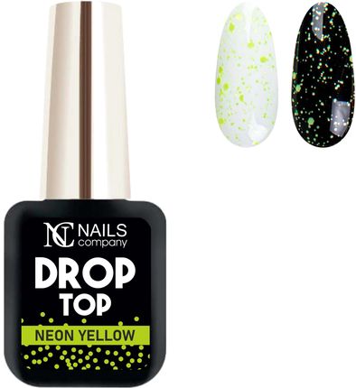 Nails Company Drop Top Neon Yellow 6 Ml