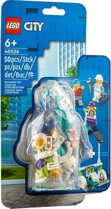 LEGO City 40526 Elektryczne hulajnogi i ładowarka
