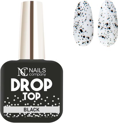 Nails Company Drop Top Black 11 Ml