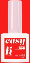 Zdjęcie Hi Hybrid Lakier Hybrydowy Easy 3W1 - 612 Red Rocket Loop 5Ml - Lesko