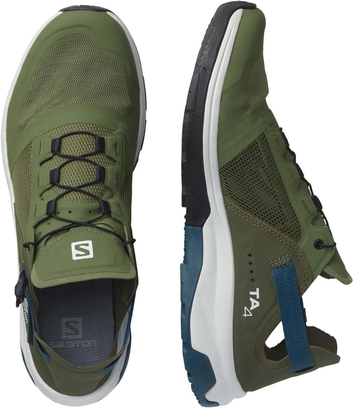 Męskie Buty SALOMON TECH AMPHIB 4 OL/OLVNIG/LEGION L41612600 – Oliwkowy – 41 1/3 - zdjęcie 3 Męskie Buty SALOMON TECH AMPHIB 4 OL/OLVNIG/LEGION L41612600 – Oliwkowy – 41 1/3
