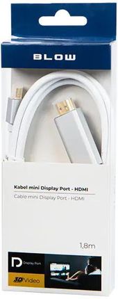 Przył.mini DISPLAY PORT-HDMI 1,8m