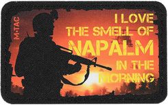 Zdjęcie Naszywka M-Tac Smell Of Napalm - Black (51340002) - Dąbrowa Górnicza