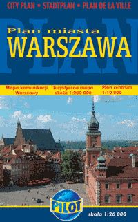 Warszawa. Plan miasta